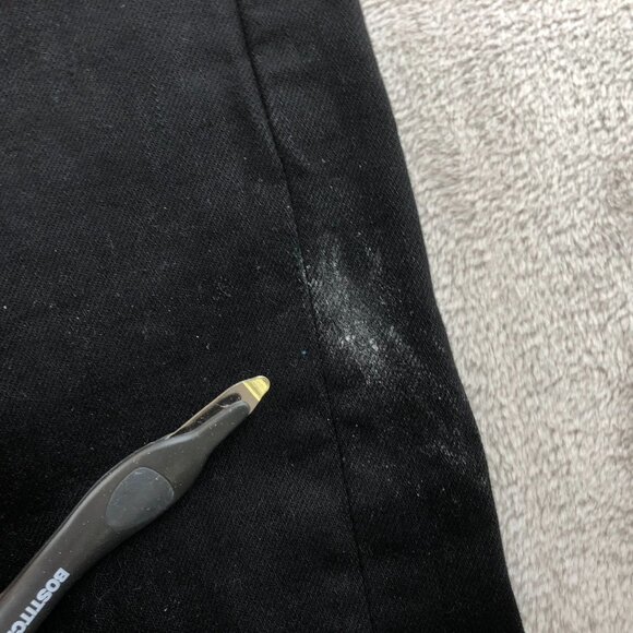 Levi's Men's Jeans Size 44x29 501 Straight Leg Relaxed Classic Casual Black Deni - Picture 7 of 12